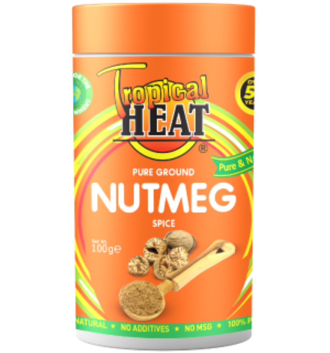 TROPICAL HEAT NUTMEG GROUND 100G
